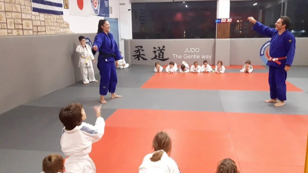 Παιδικό μάθημα Judo στη Southern Judo Academy