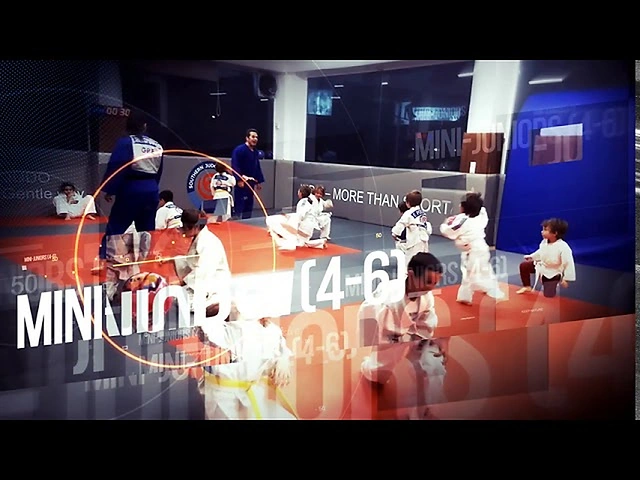 Παιδιά σε μάθημα Judo